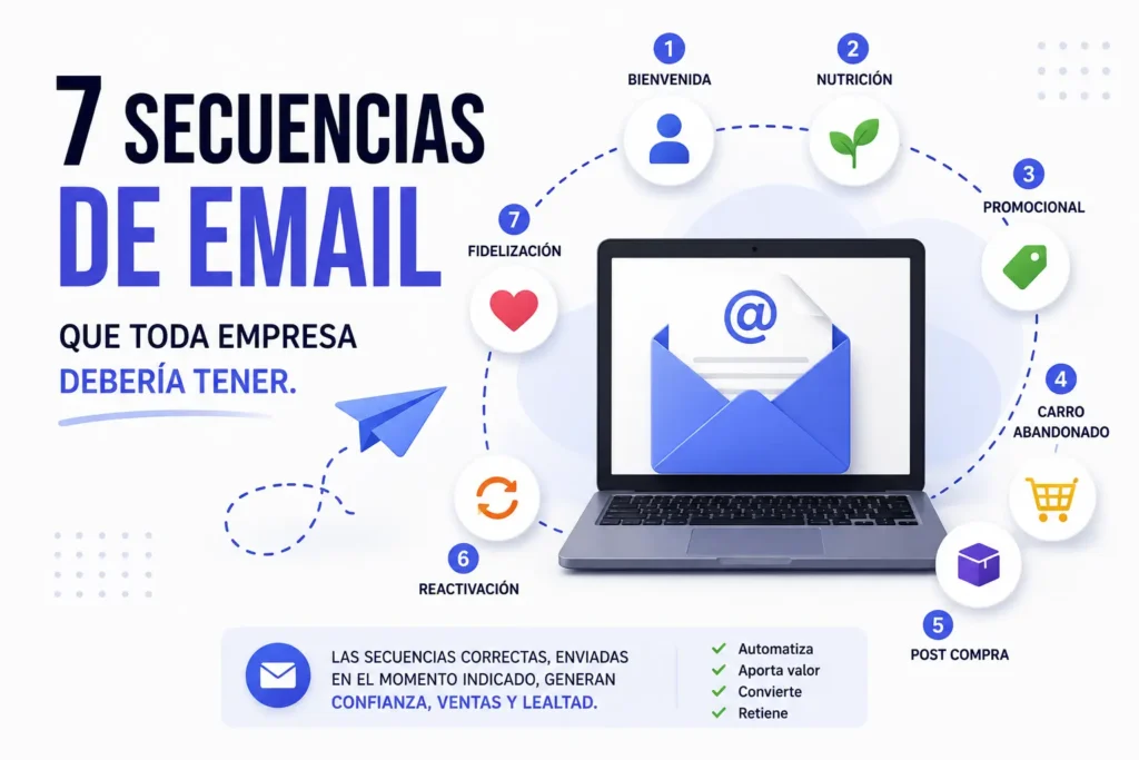 7 secuencias de email que toda empresa debería tener