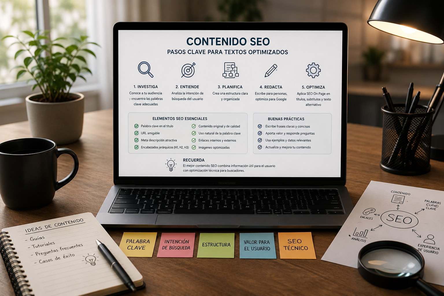 Todo lo que necesitas saber para redactar textos optimizados para SEO