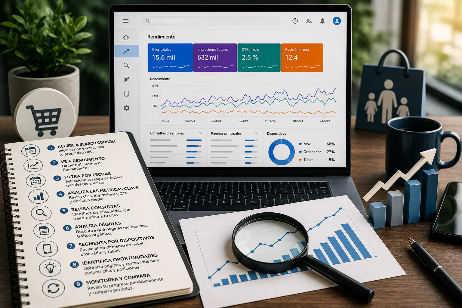 Guía paso a paso para monitorear tu tráfico orgánico en Search Console para empresas B2C