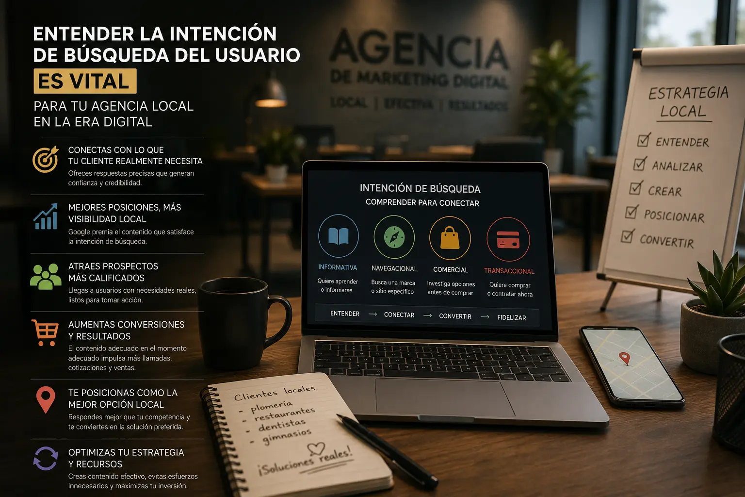 Por qué entender la intención de búsqueda del usuario es vital para tu agencia local en la era digital