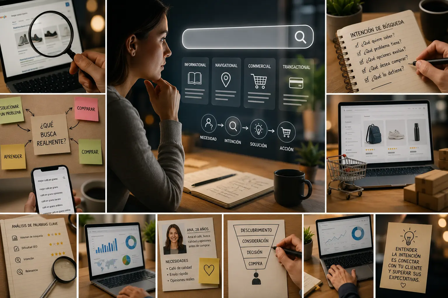 Secretos de expertos para entender la intención de búsqueda del usuario para empresas B2C