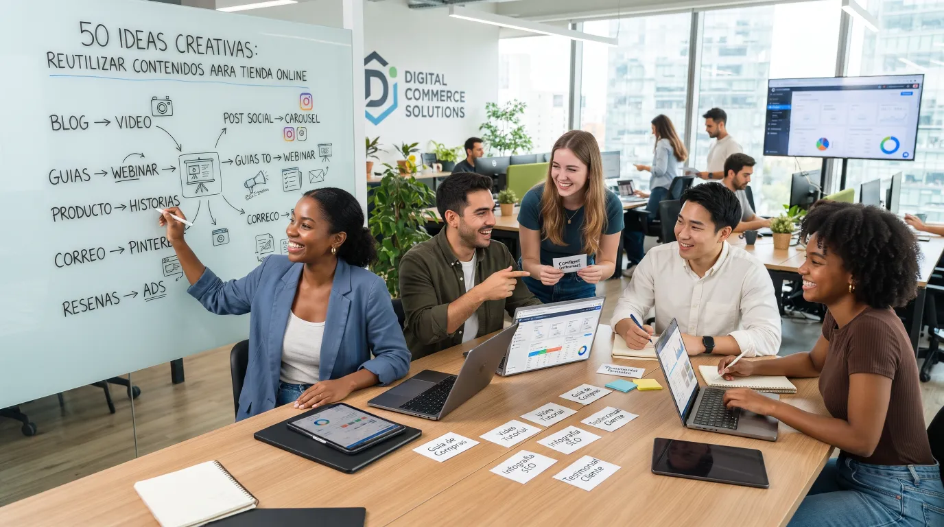 50 Ideas creativas para reutilizar contenidos antiguos para tu tienda online