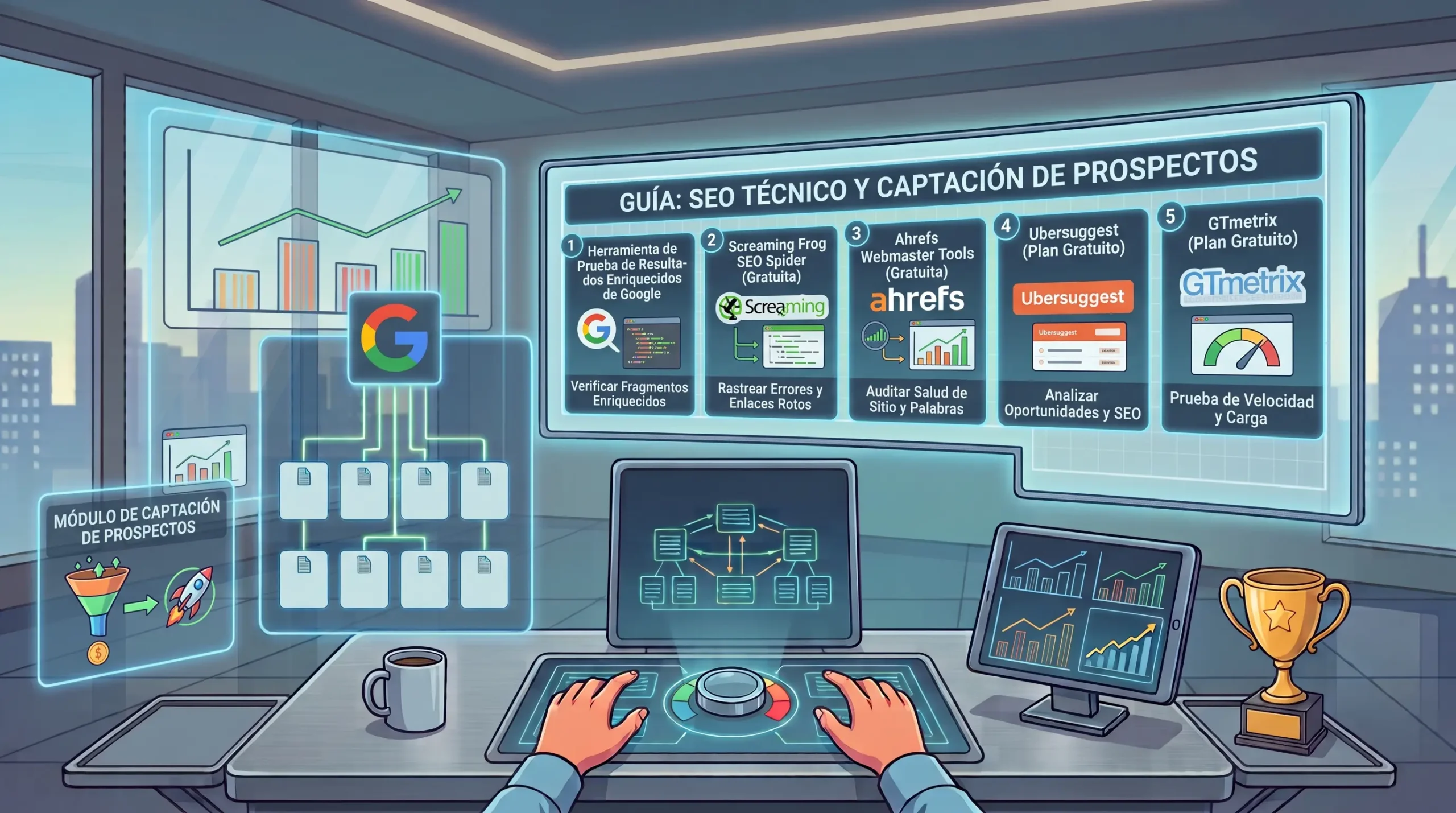5 Herramientas gratuitas para corregir errores de SEO técnico y captar más prospectos calificados