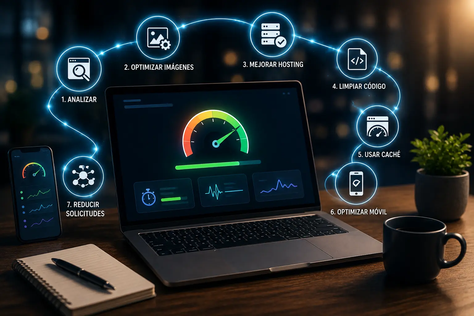 Guía paso a paso para optimizar la velocidad de carga (Core Web Vitals) para tu agencia local